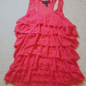 Nice frilly tank top